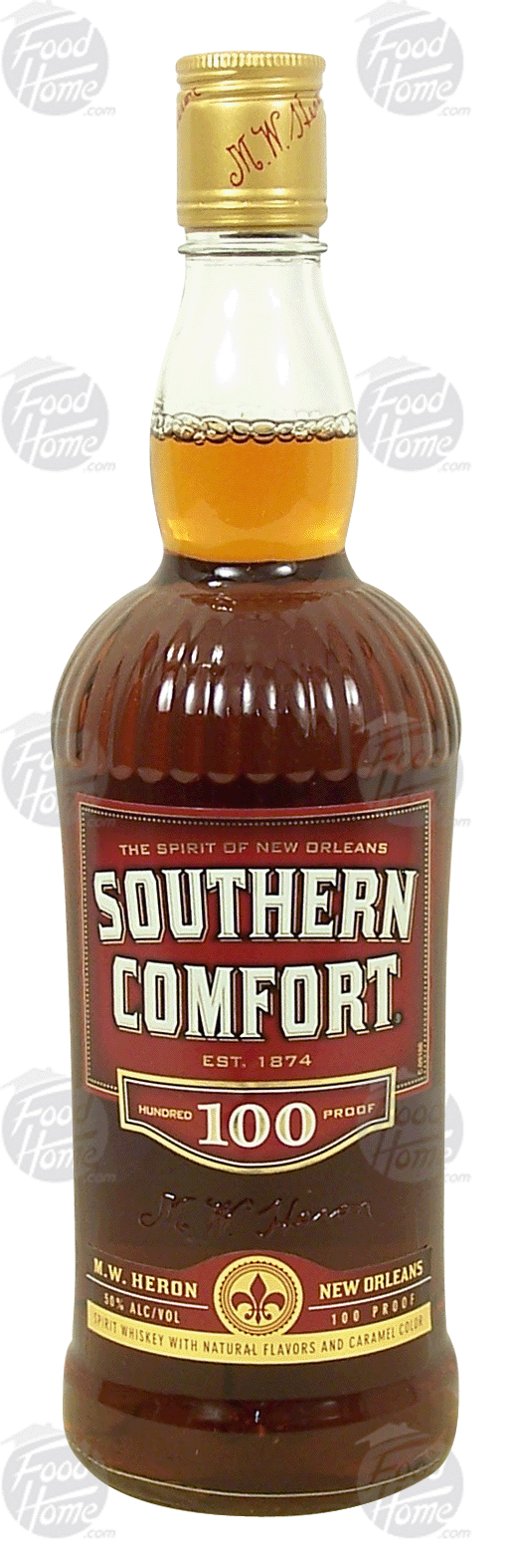 Southern Comfort M.W. Heron spirit whiskey, 50% alc. by vol. Full-Size Picture